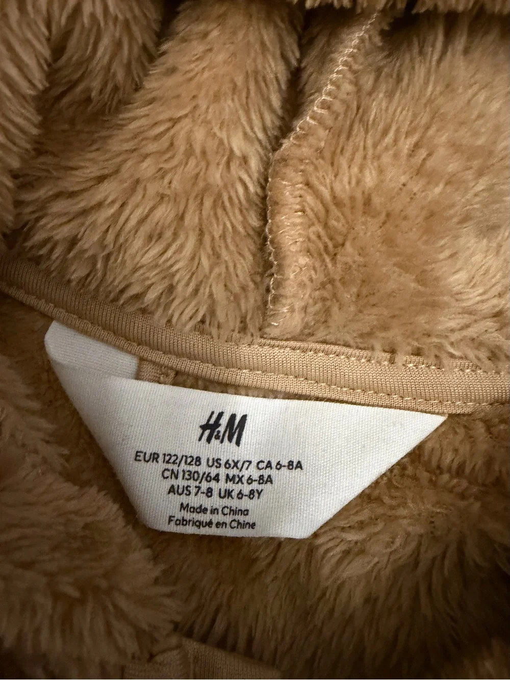 H&M hooded jacket